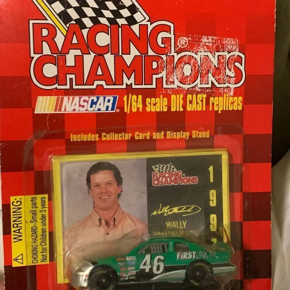 Vintage Racing Champions Wally Dallenbach #46 First Union NASCAR Die-Cast - New